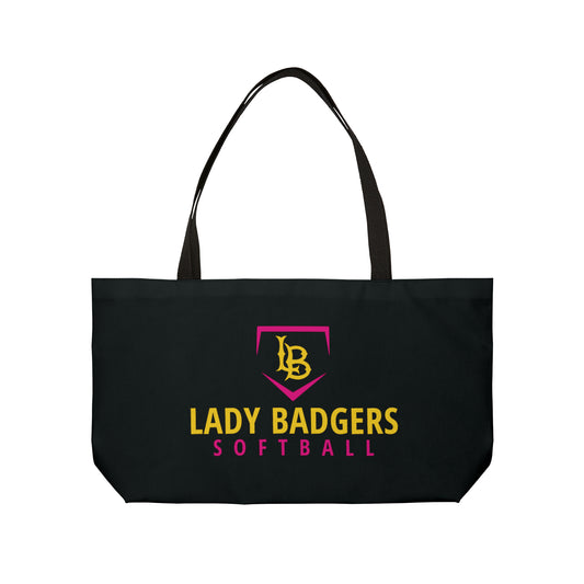 Weekender Tote Bag  (Lady Badger)