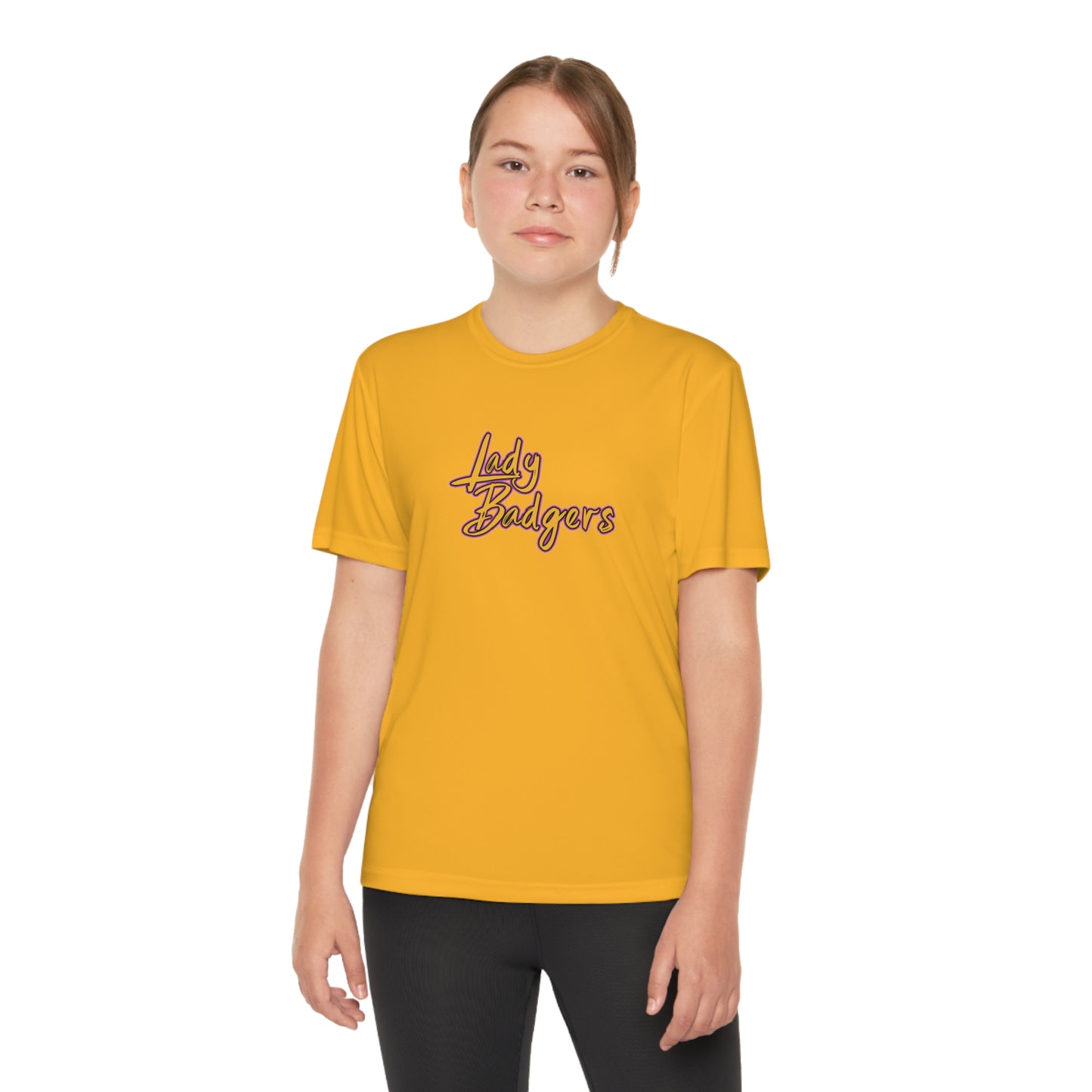 Youth Dri-Fit Tee (Lady Badgers)